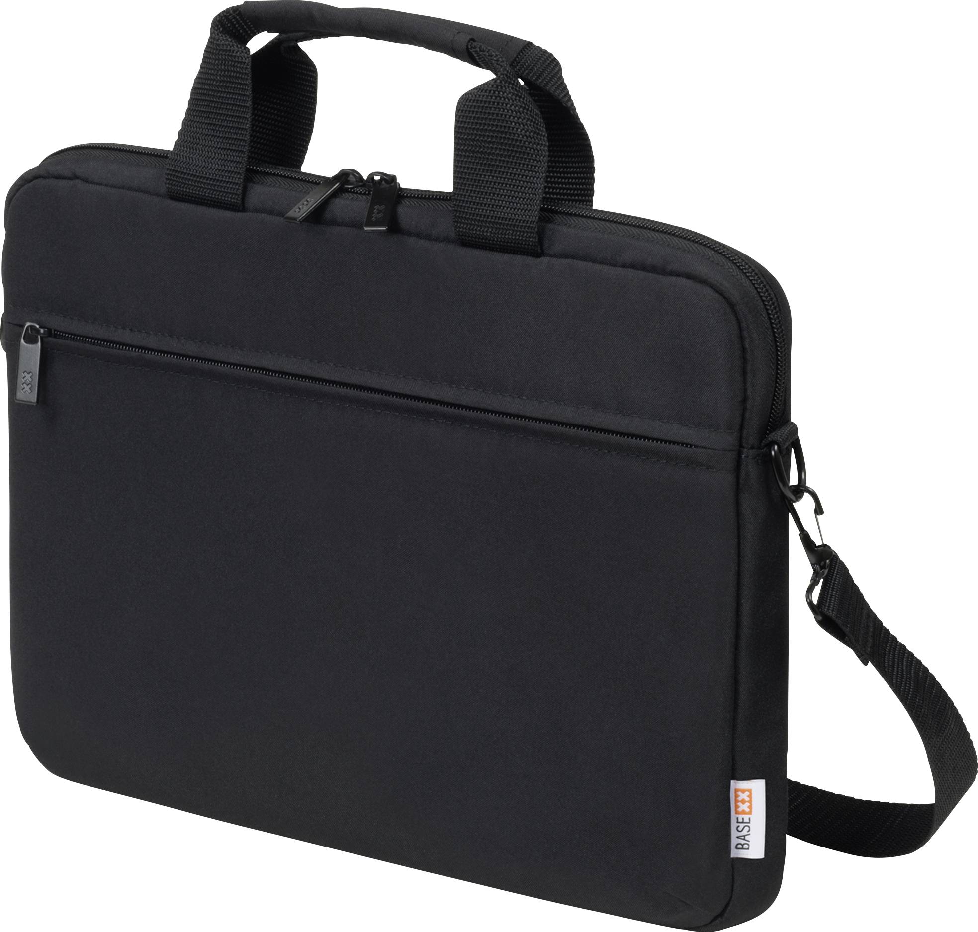 Dicota Notebook Tasche BASE XX Slim Passend für maximal: 39,6 cm (15,6") Schwarz