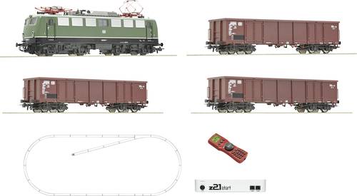 Roco 51330 z21start Digitalset: Elektrolokomotive BR 140 mit Güterzug der DB