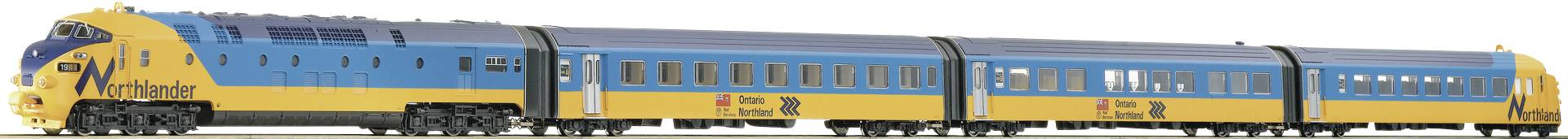 Roco 78067 H0 Dieseltriebzug „Northlander“ der ONTC