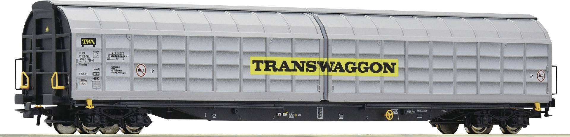 Roco 76738 H0 Schiebewandwagen der Transwaggon