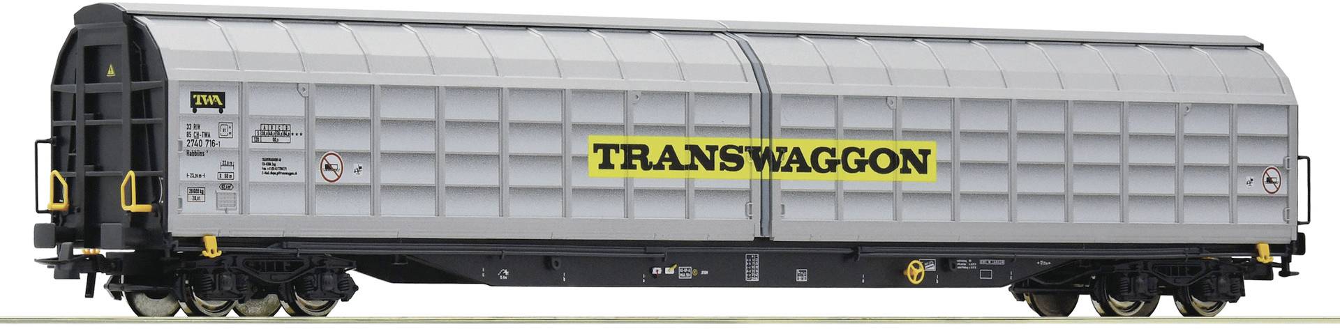 Roco 76738 H0 Schiebewandwagen der Transwaggon