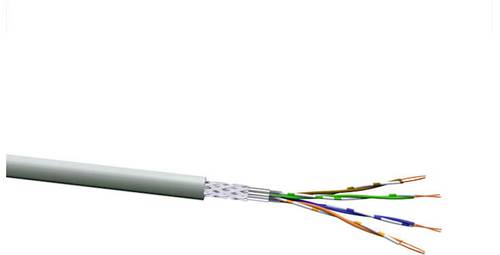 VOKA Kabelwerk 10307500 Netzwerkkabel CAT 5e SF/UTP 4 x 2 x 0.205mm² Grau (RAL 7035) 500m