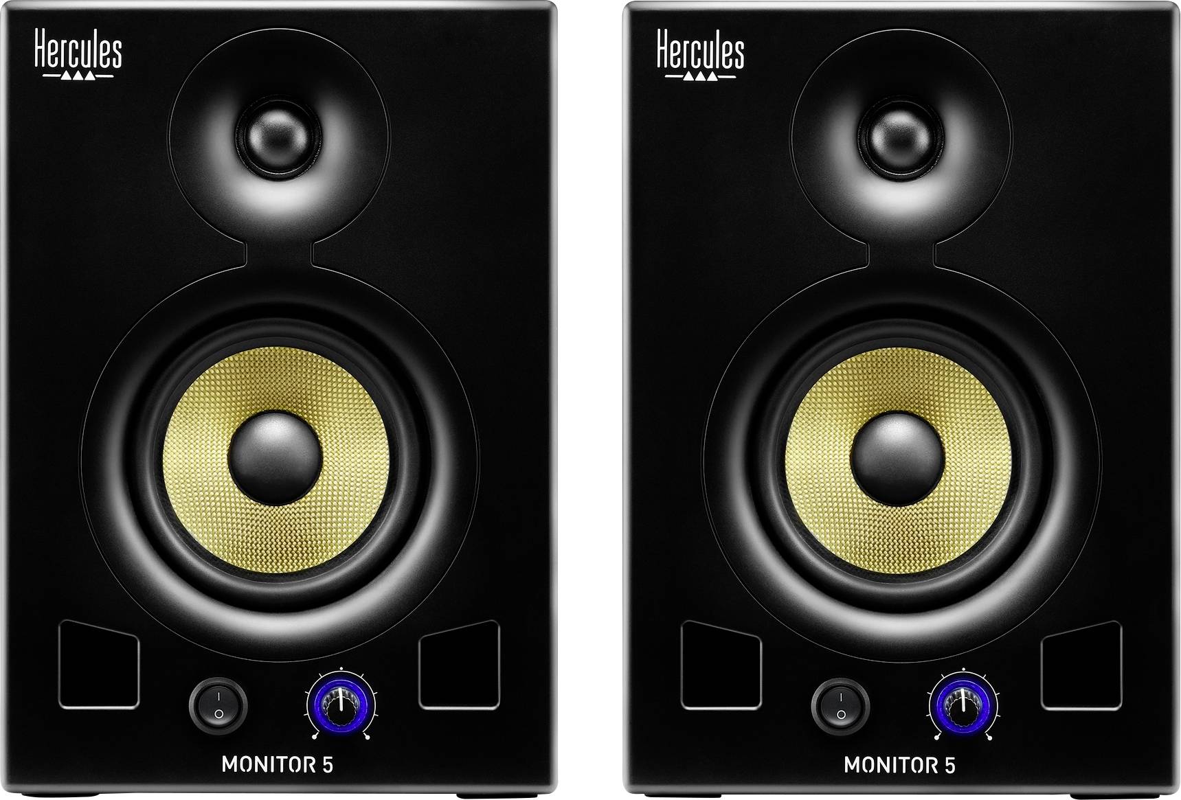 Hercules DJ Monitor 5 Aktiver PA Lautsprecher 12.7cm 5 Zoll 80W 1St.