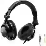 Hercules DGP DJ60 Over Ear Kopfhörer kabelgebunden Schwarz Faltbar DJ Hercules DGP DJ60 Over Ear Kopfhörer kabelgebunden Schwarz Faltbar DJ