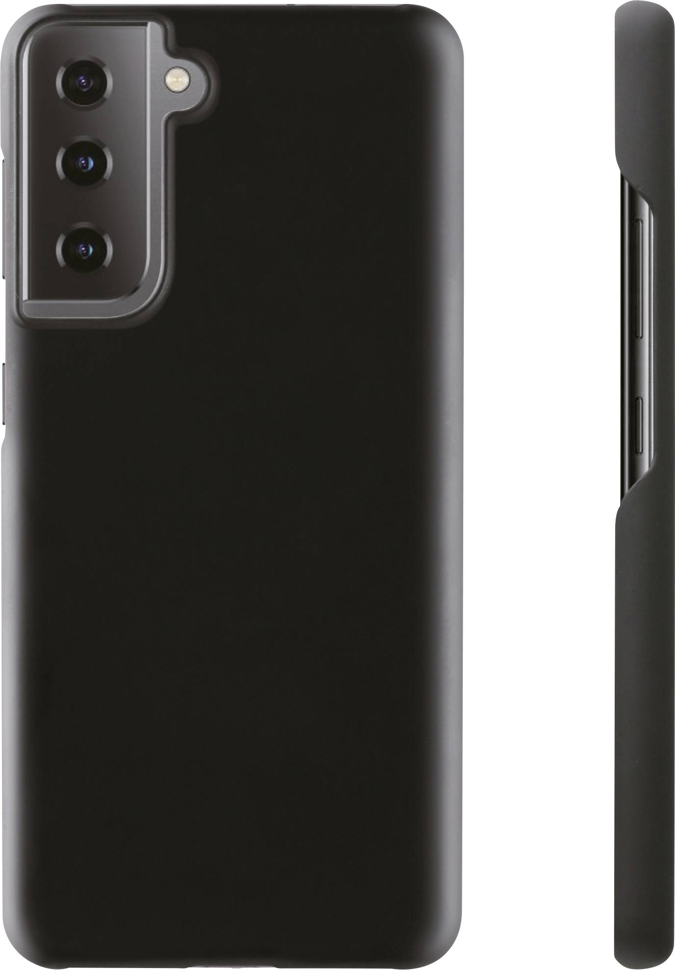 Vivanco Gentle Backcover Samsung Galaxy S21+ (5G) Schwarz Induktives Laden, Sanddicht, Spritzwasserfest, Stoßfest