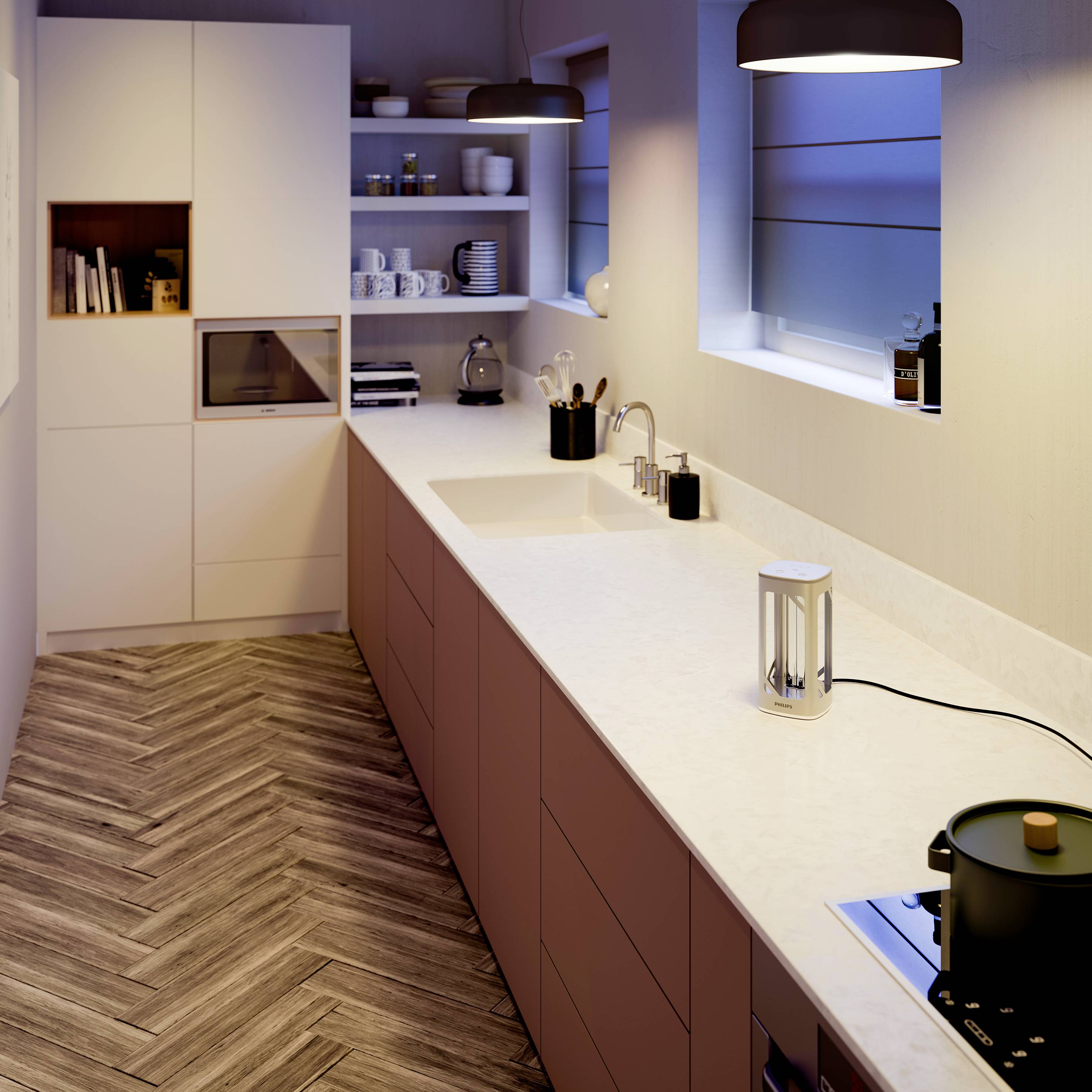 Philips Signify Desinfektionsleuchte 24W Silber