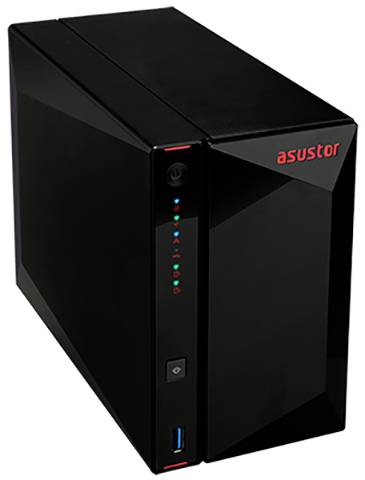 Asustor AS5202T NAS-Server 2 Bay 3x USB 3.2 Gen 1 HUB (USB 3.0) 90-AS5202T00-MB30
