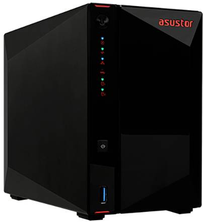 Asustor AS5202T NAS-Server 2 Bay 3x USB 3.2 Gen 1 HUB (USB 3.0) 90-AS5202T00-MB30