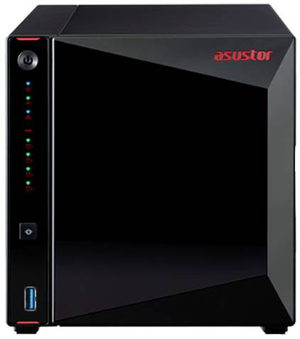 Asustor AS5304T NAS-Server 4 Bay 3x USB 3.2 Gen 1 HUB (USB 3.0) 90-AS5304T00-MD30
