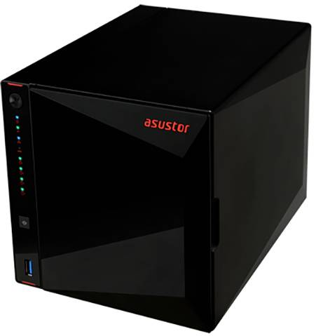 Asustor AS5304T NAS-Server 4 Bay 3x USB 3.2 Gen 1 HUB (USB 3.0) 90-AS5304T00-MD30
