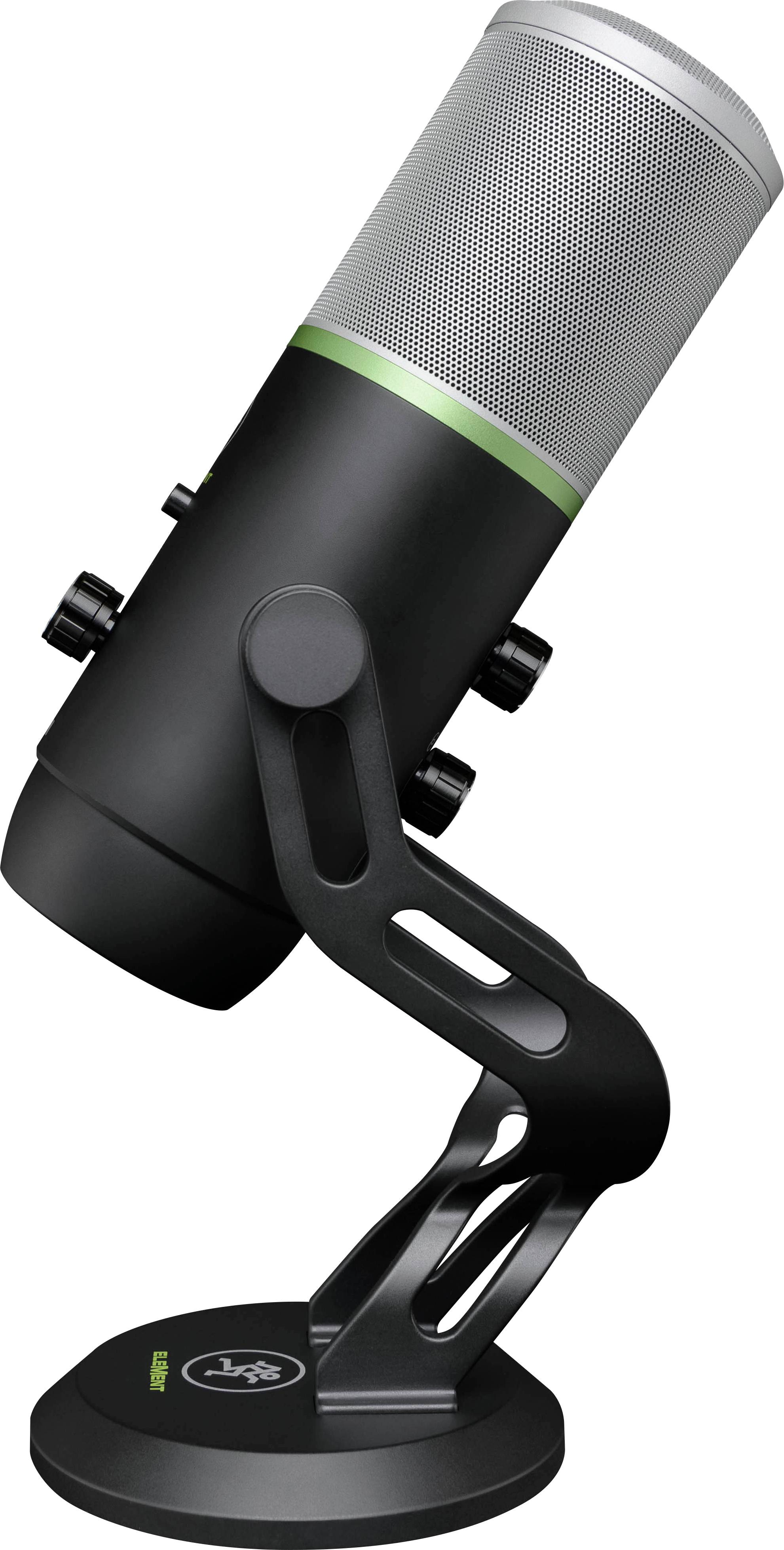 Stand USB-Studiomikrofon Mackie CARBON Standfuß, inkl. Kabel, Metallgehäuse