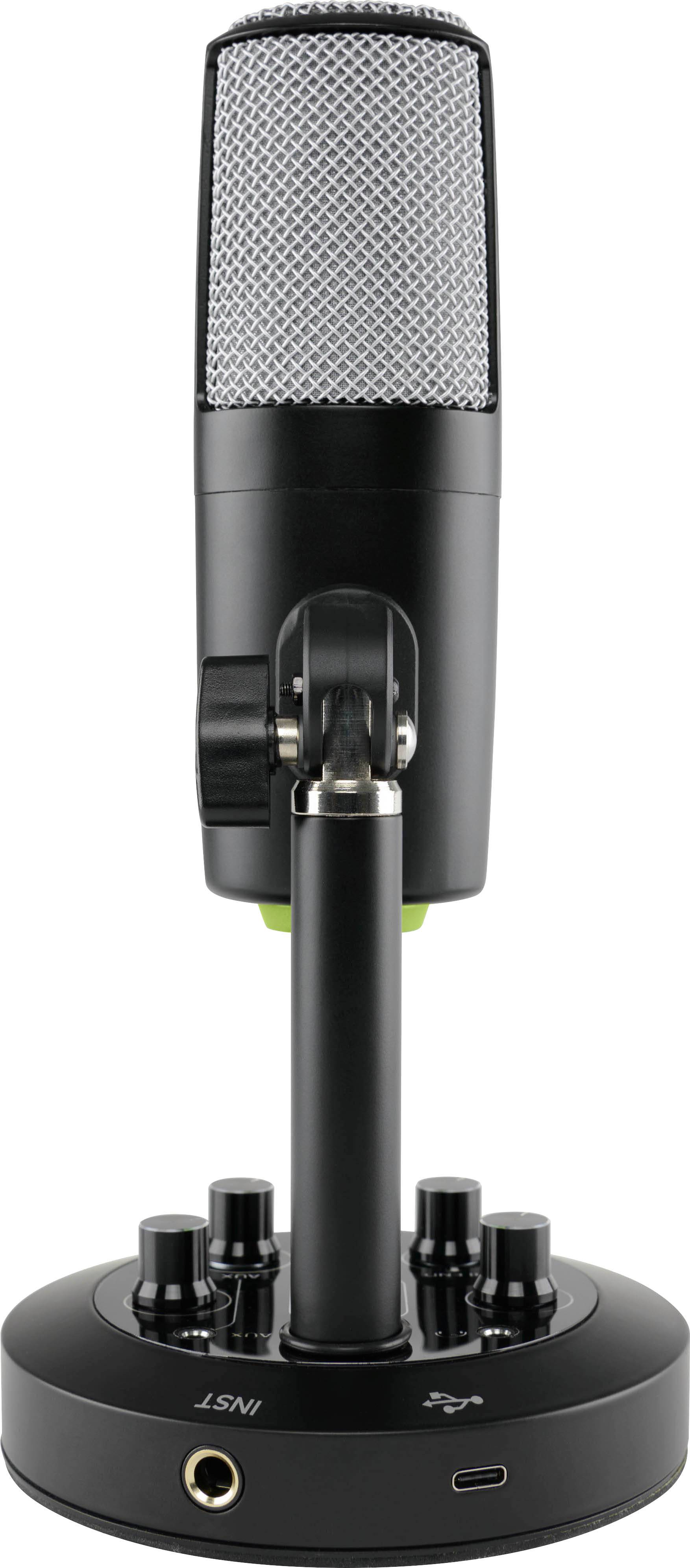 Mackie CHROMIUM Stand USB-Studiomikrofon Metallgehäuse, Standfuß, inkl. Kabel USB-C®