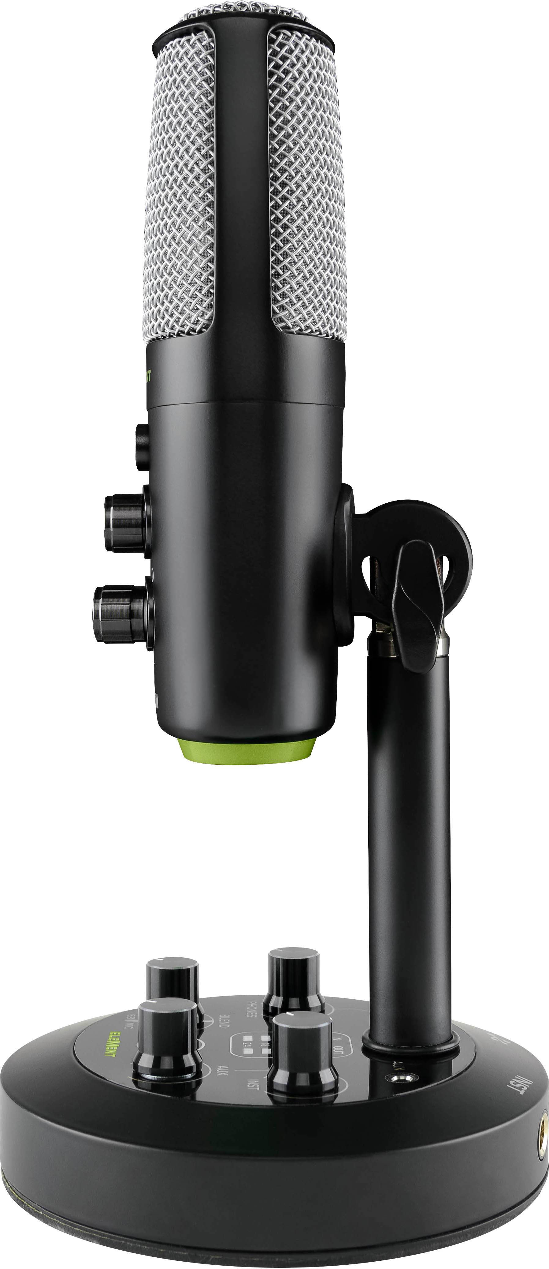Mackie CHROMIUM Stand USB-Studiomikrofon Metallgehäuse, Standfuß, inkl. Kabel USB-C®