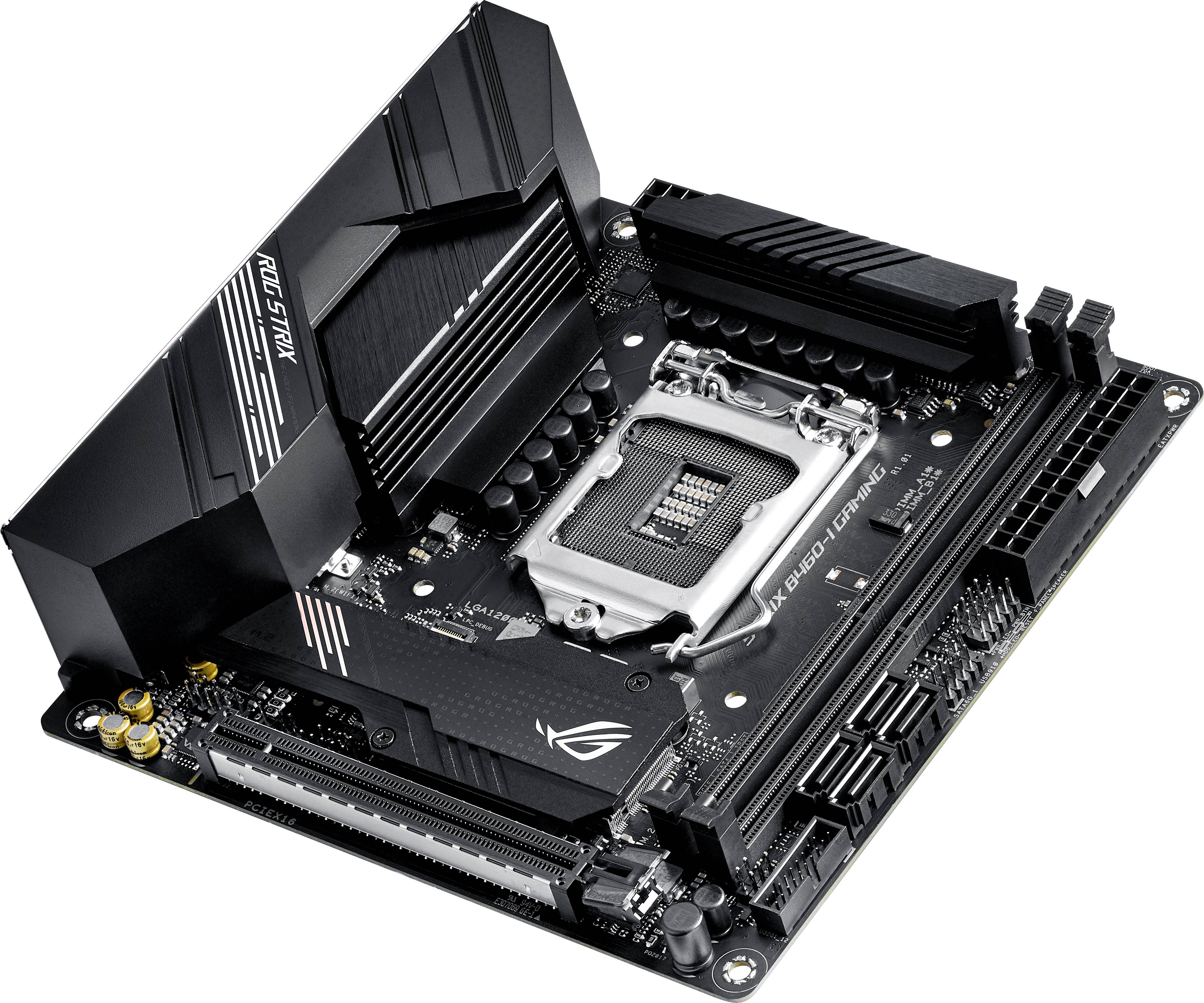Asus ROG STRIX B460-I GAMING Mainboard Sockel (PC) Intel® 1200 Formfaktor (Details) Mini-ITX Mainbo