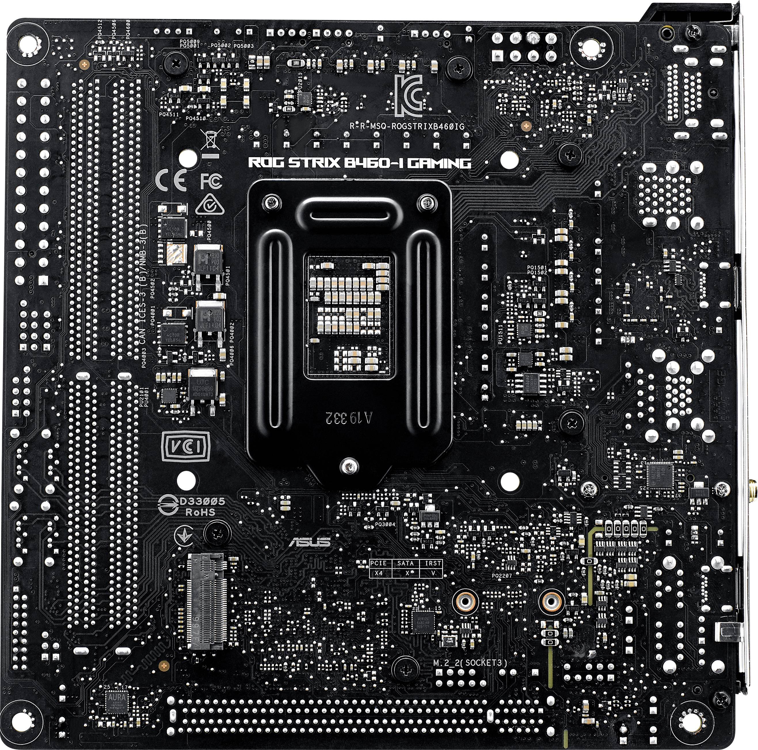 Asus ROG STRIX B460-I GAMING Mainboard Sockel (PC) Intel® 1200 Formfaktor (Details) Mini-ITX Mainbo