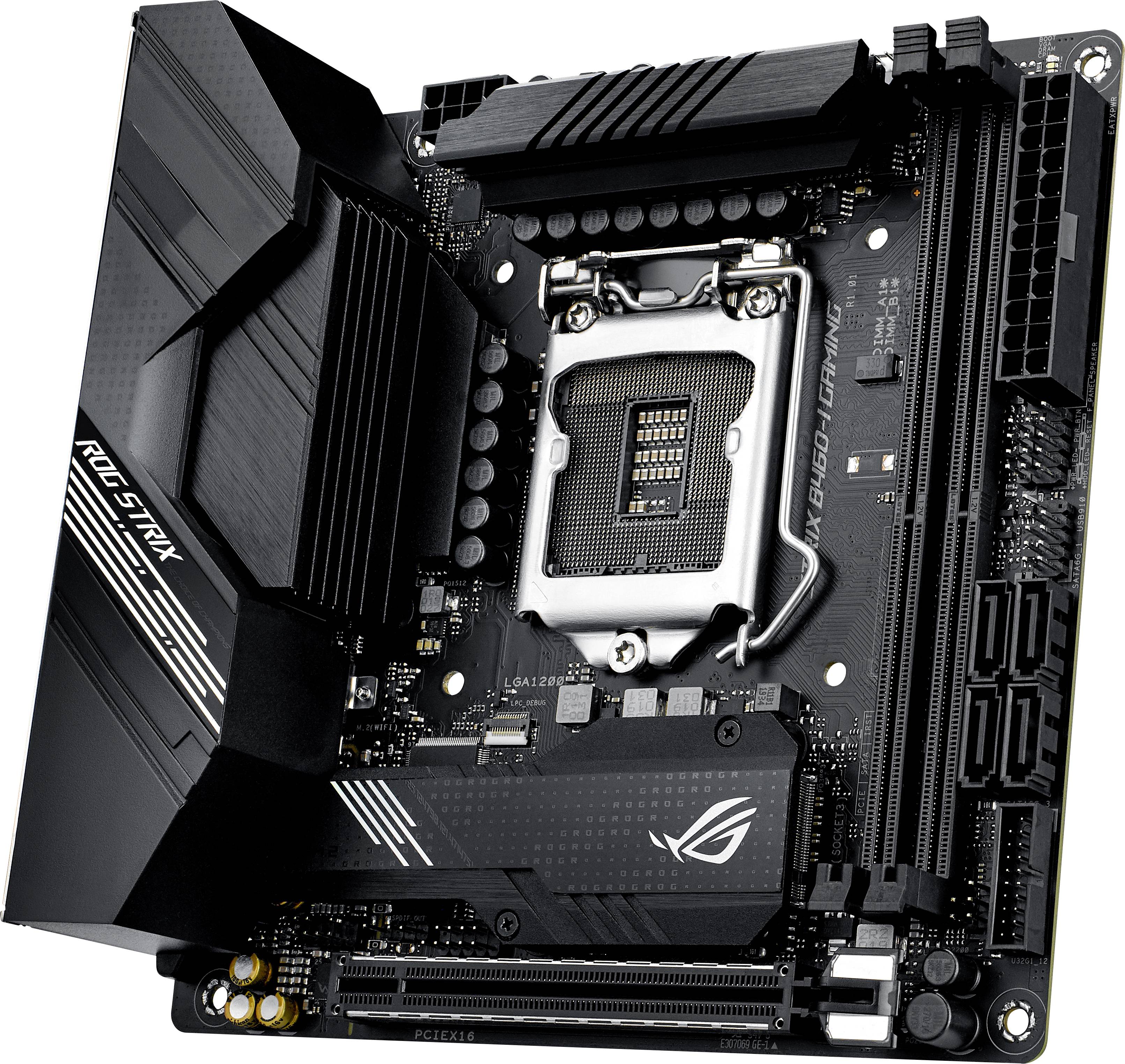 Asus ROG STRIX B460-I GAMING Mainboard Sockel (PC) Intel® 1200 Formfaktor (Details) Mini-ITX Mainbo