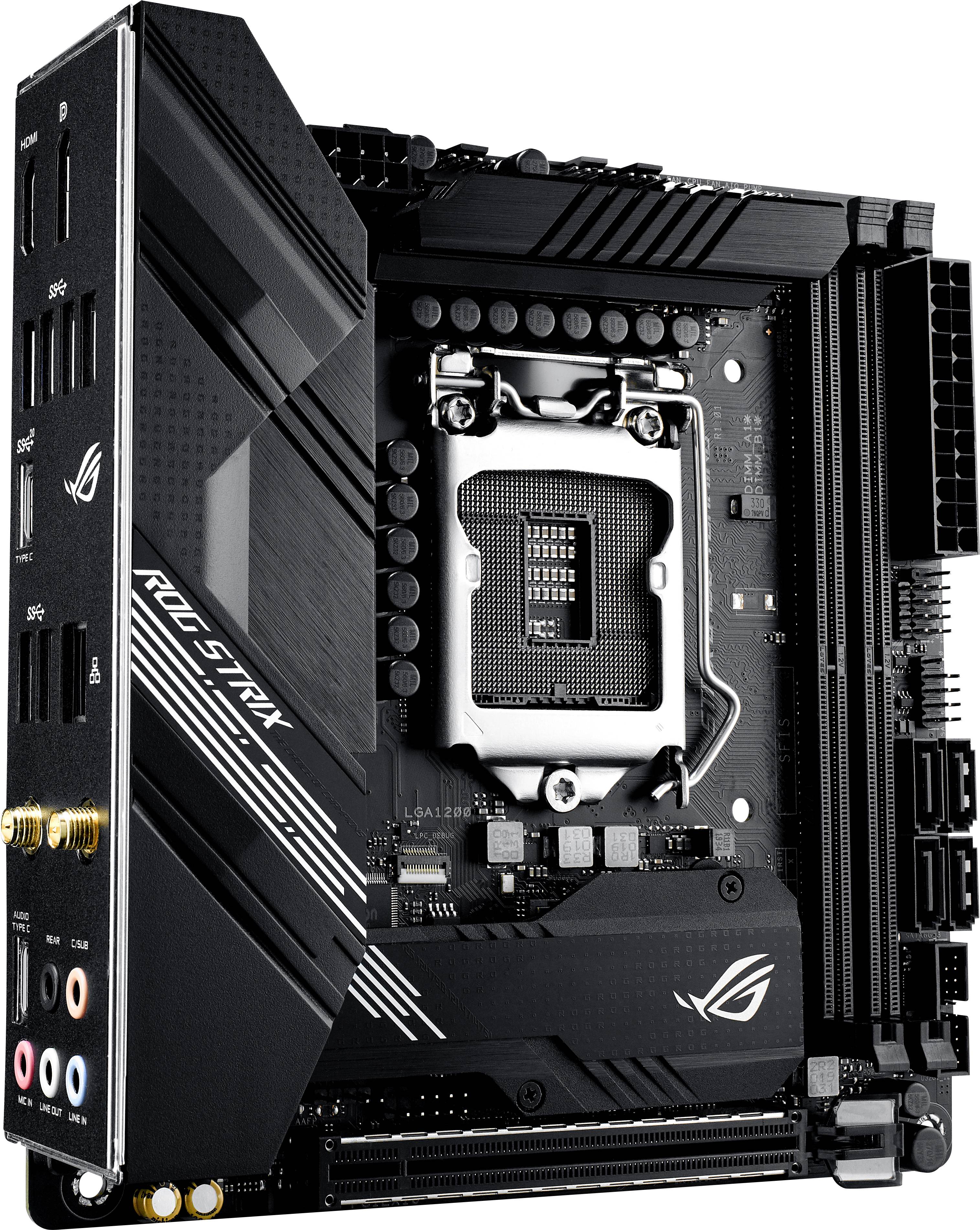 Asus ROG STRIX B460-I GAMING Mainboard Sockel (PC) Intel® 1200 Formfaktor (Details) Mini-ITX Mainbo