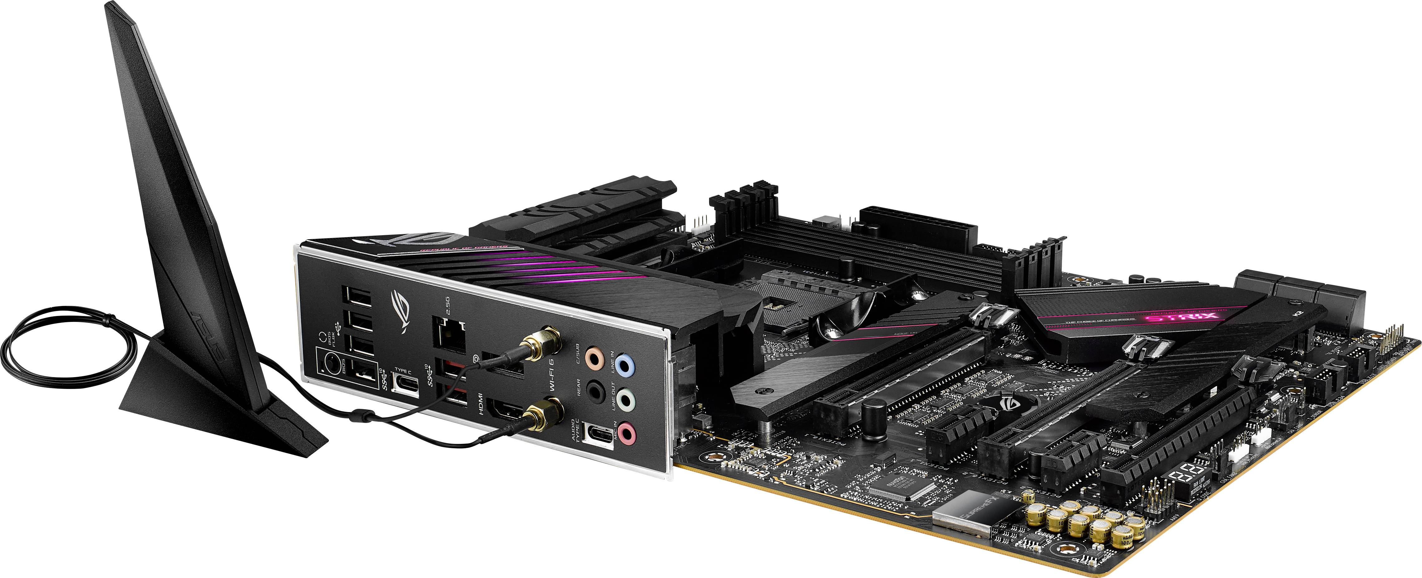 Asus ROG STRIX B550-XE GAMING WIFI Mainboard Sockel (PC) AMD® AM4 Formfaktor (Details) ATX Mainboard-Chipsatz AMD® B550