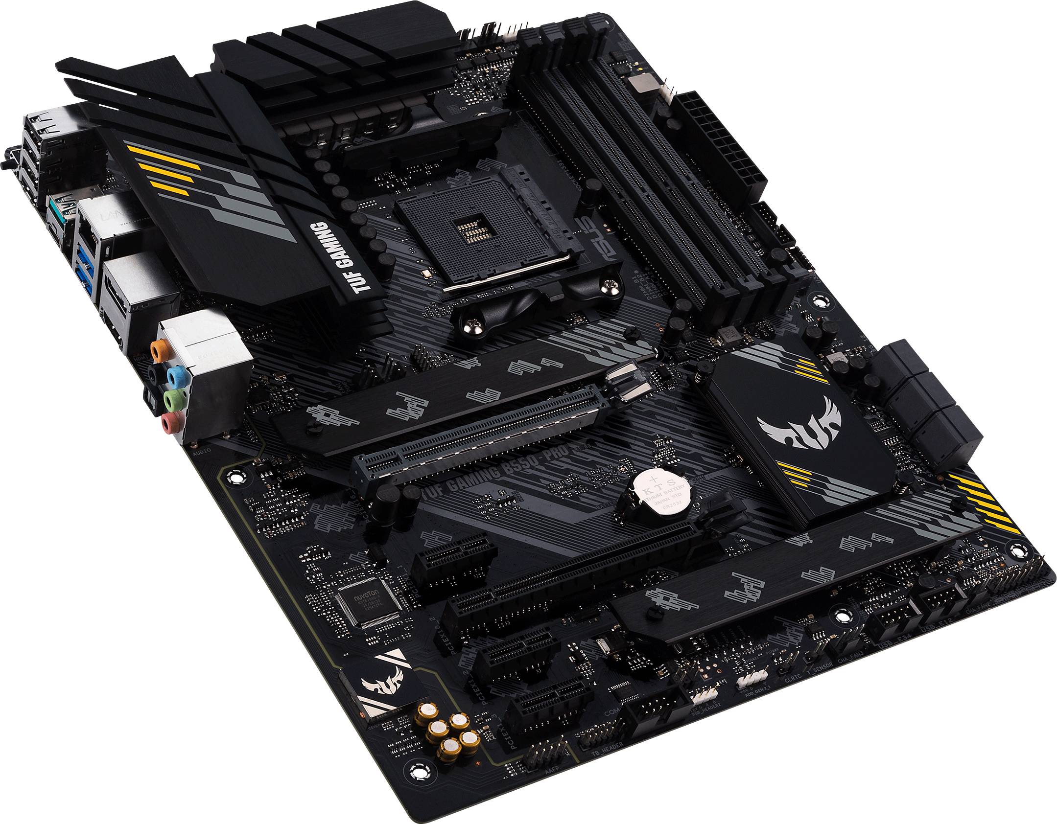 Asus TUF GAMING B550-PRO Mainboard Sockel (PC) AMD® AM4 Formfaktor (Details) ATX Mainboard-Chipsatz AMD® B550