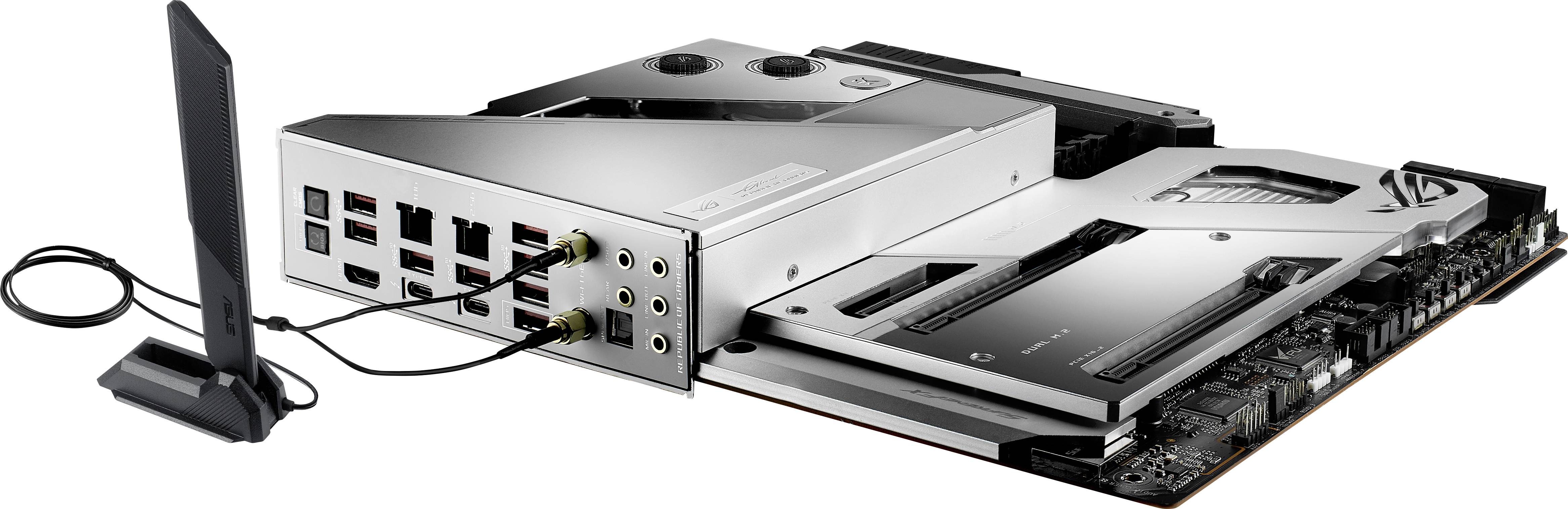 Asus ROG MAXIMUS XIII EXTREME GLACIAL Mainboard Sockel (PC) Intel® LGA 1200 Formfaktor (Details) ATX Mainboard-Chipsatz Intel® Z590