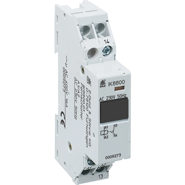 Dold Stromstoß-Schalter Hutschiene IK8800.11 AC50Hz 230V 1 Schließer 230 V/AC 16A 1St. Dold Stromstoß-Schalter Hutschiene IK8800.11 AC50Hz 230V 1 Schließer 230 V/AC 16A 1St.