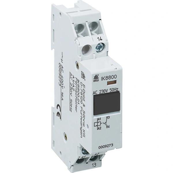 Dold Stromstoß-Schalter Hutschiene IK8800.11 DC24V 1 Wechsler 24 V/DC 16A 1St. Dold Stromstoß-Schalter Hutschiene IK8800.11 DC24V 1 Wechsler 24 V/DC 16A 1St.
