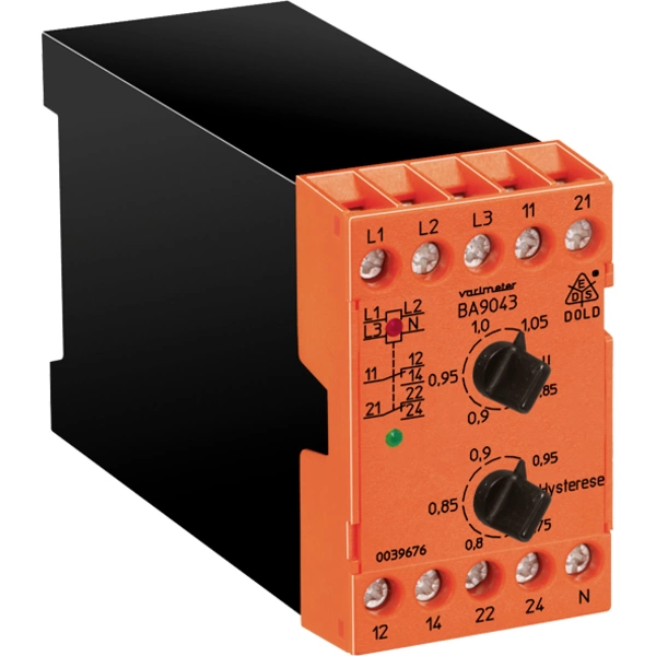 Dold BA9043 3AC50-400Hz 230/400V Spannungsüberwachungsrelais Dold BA9043 3AC50-400Hz 230/400V Spannungsüberwachungsrelais