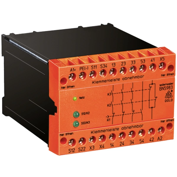 Dold Sicherheitsschaltgerät BN5983.53 DC24V 3 Schließer, 1 Öffner (B x H x T) 45 x 74 x 121mm 1St. Dold Sicherheitsschaltgerät BN5983.53 DC24V 3 Schließer, 1 Öffner (B x H x T) 45 x 74 x 121mm 1St.
