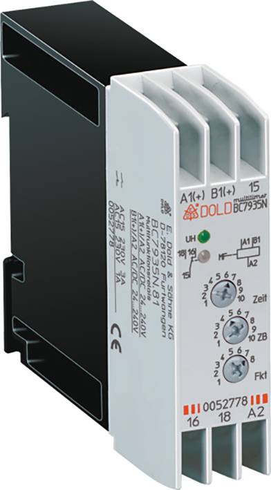 Dold 0052778 BC7935N.81 AC/DC24-240V 0,05S-300H. Zeitrelais Multifunktional 12 V/AC, 12 V/DC, 240 V/AC 1 St. Zeitbereich: 0.05s