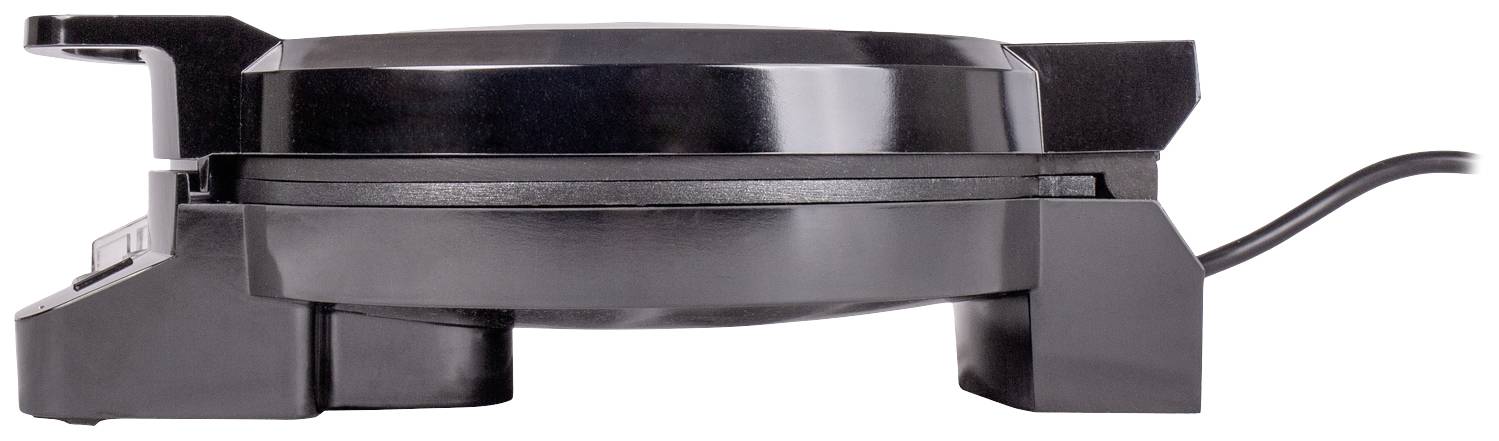 Steba WE 1 Waffeleisen Antihaftbeschichtung, Kontrollleuchte, klappbar, stufenloser Temperaturregler Schwarz