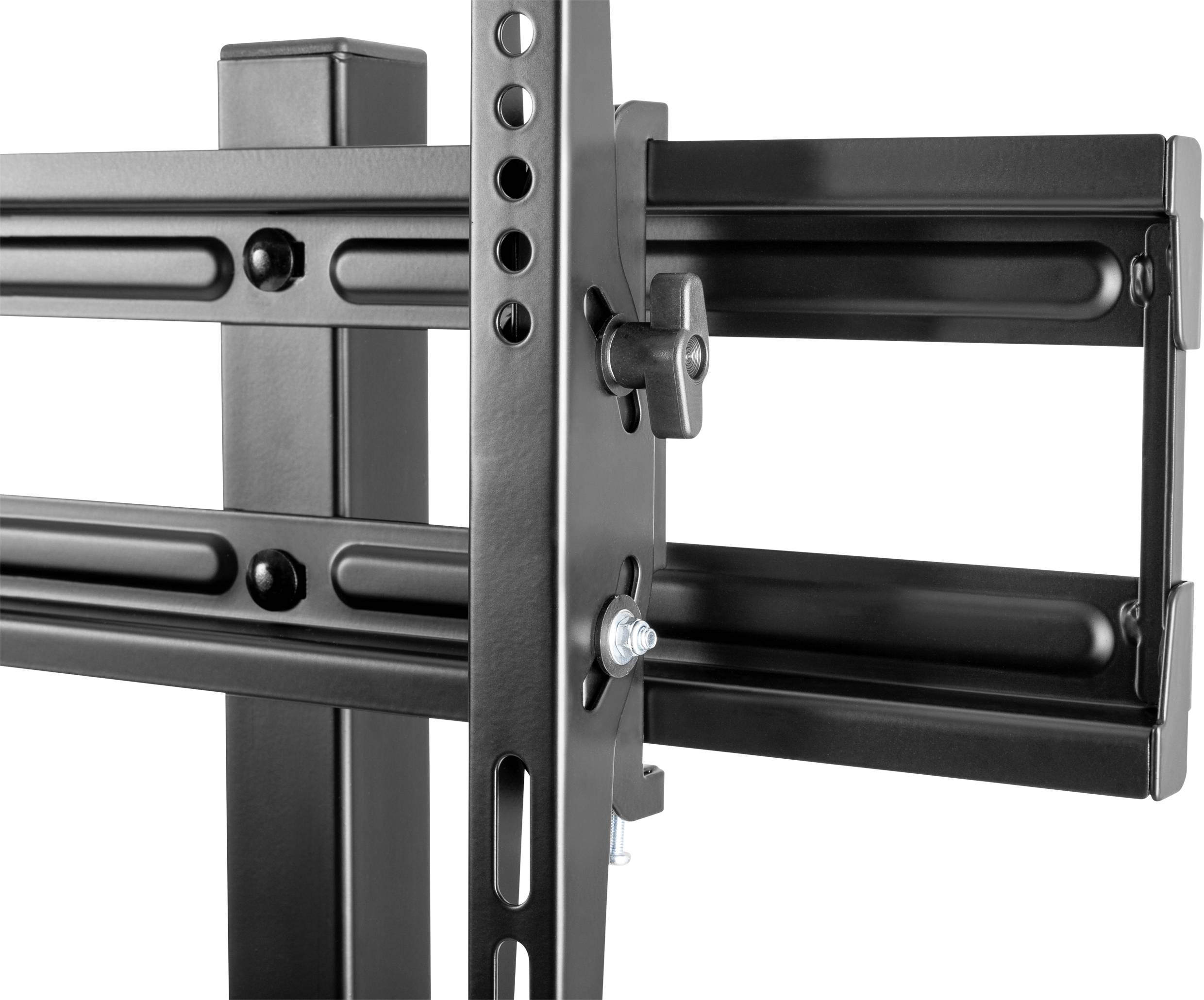 SpeaKa Professional SP-TVS-500 TV-Standfuß Höhenverstellbar 94,0cm (37") - 203,2cm (80") Bodenständer, Neigbar, Höhenverstellbar