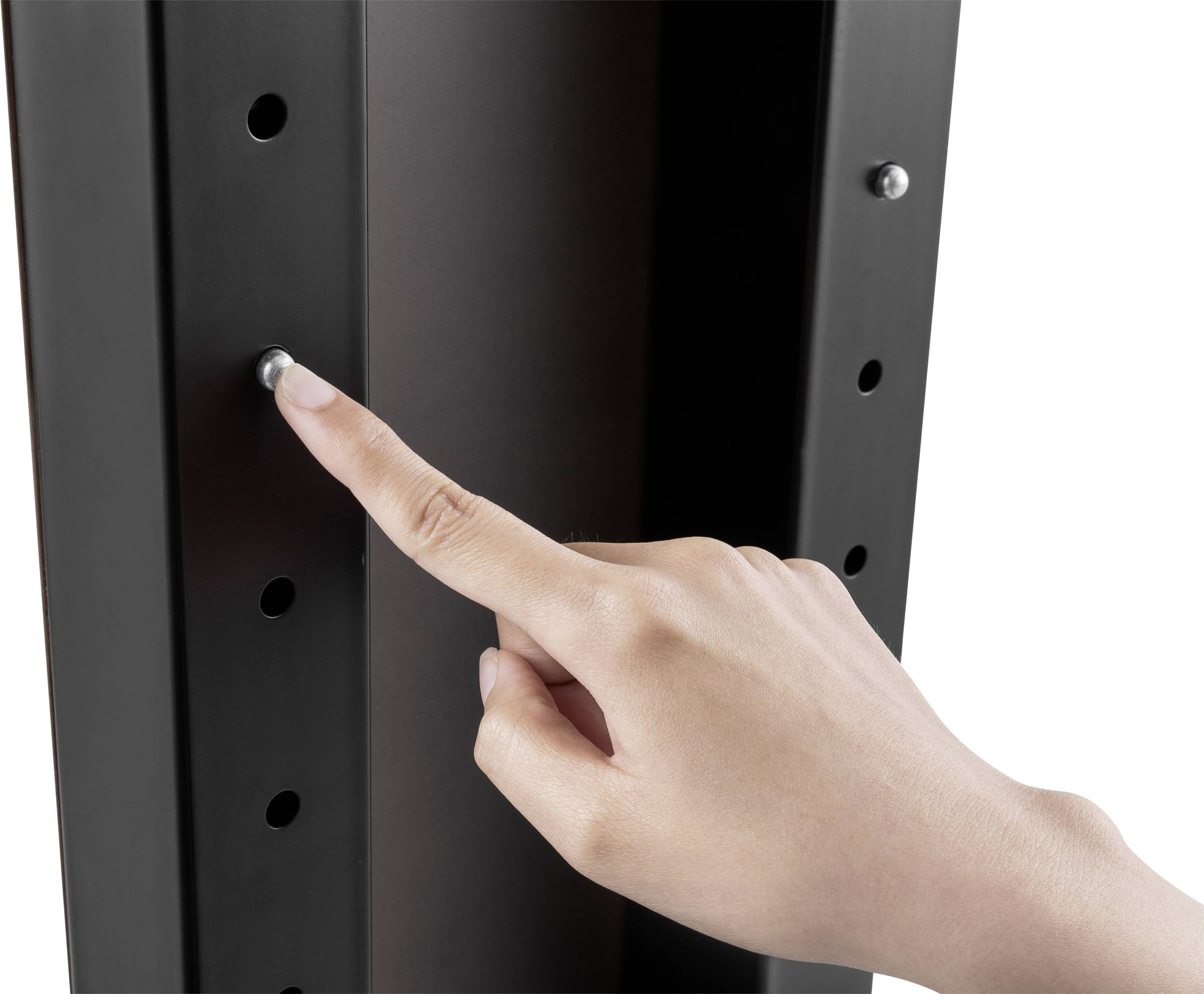 SpeaKa Professional SP-TVS-500 TV-Standfuß Höhenverstellbar 94,0cm (37") - 203,2cm (80") Bodenständer, Neigbar, Höhenverstellbar