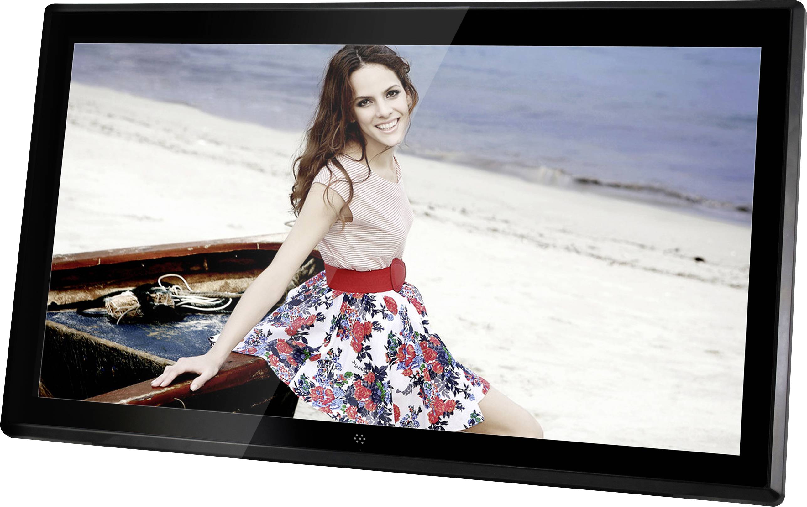 Braun Phototechnik DigiFrame 1731 8GB Digitaler Bilderrahmen 43.9 cm 17.3 Zoll EEK: B (A - G) 1920