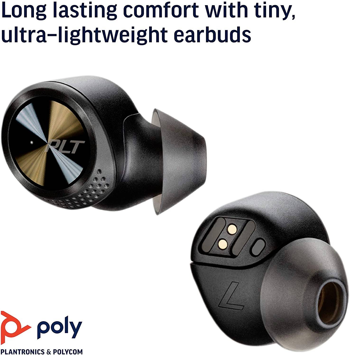 Plantronics BackBeat Pro 5100 In Ear Kopfhörer Bluetooth® Schwarz Noise Cancelling Headset, Lautstärkeregelung, Mikrofon-Stummschaltung