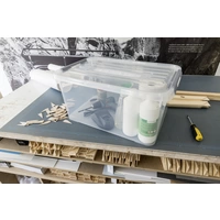 Curver 240679 Kunststoffbox HANDY geschlossen, stapelbar (B x H x T) 400 x 290 x 600mm Transparent 3St. Curver 240679 Kunststoffbox HANDY geschlossen, stapelbar (B x H x T) 400 x 290 x 600mm Transparent 3St.