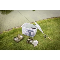 Curver 240682 Kunststoffbox HANDY geschlossen, stapelbar (B x H x T) 400 x 390 x 600mm Transparent 3St. Curver 240682 Kunststoffbox HANDY geschlossen, stapelbar (B x H x T) 400 x 390 x 600mm Transparent 3St.