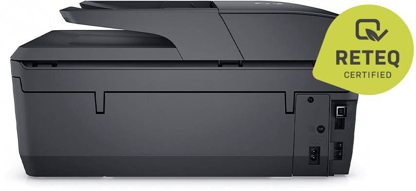 HP Officejet 6960 Farb Tintenstrahl Multifunktionsdrucker (generalüberholt) (sehr gut) A4 Drucker, Scanner, Kopierer, Fax ADF