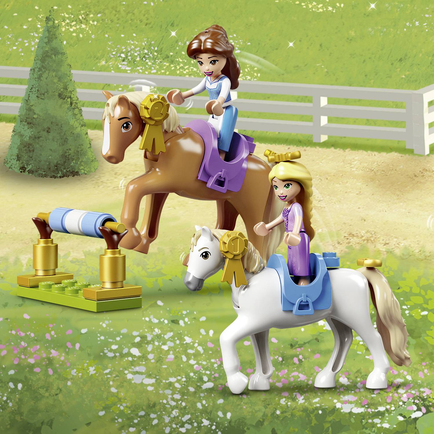 43195 LEGO® DISNEY Belles und Rapunzels königliche Ställe