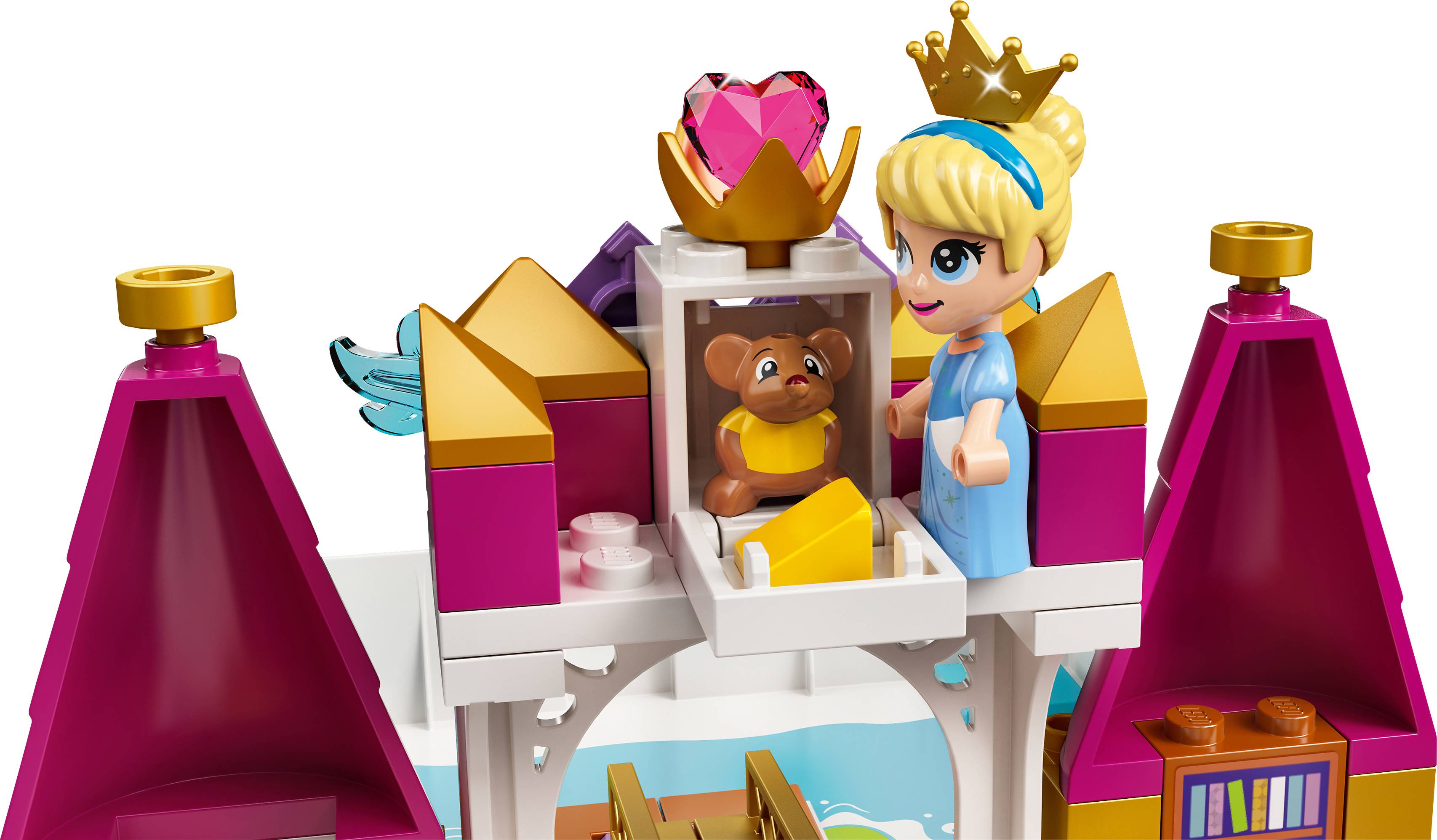 43193 LEGO® DISNEY Märchenbuch Abenteuer mit Arielle, Belle, Cinderella und Tiana