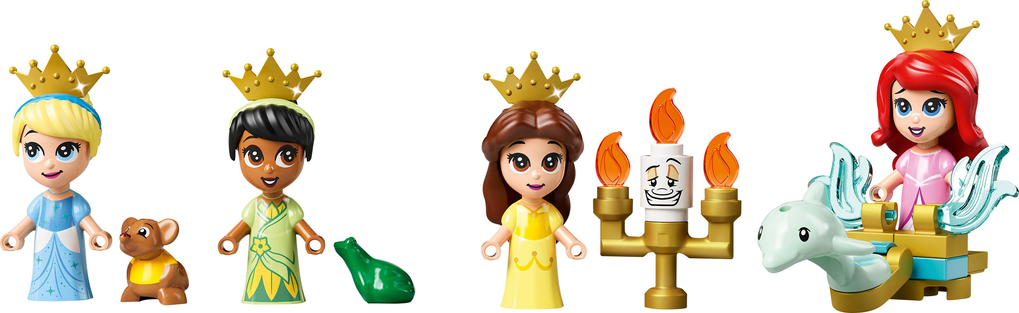 43193 LEGO® DISNEY Märchenbuch Abenteuer mit Arielle, Belle, Cinderella und Tiana