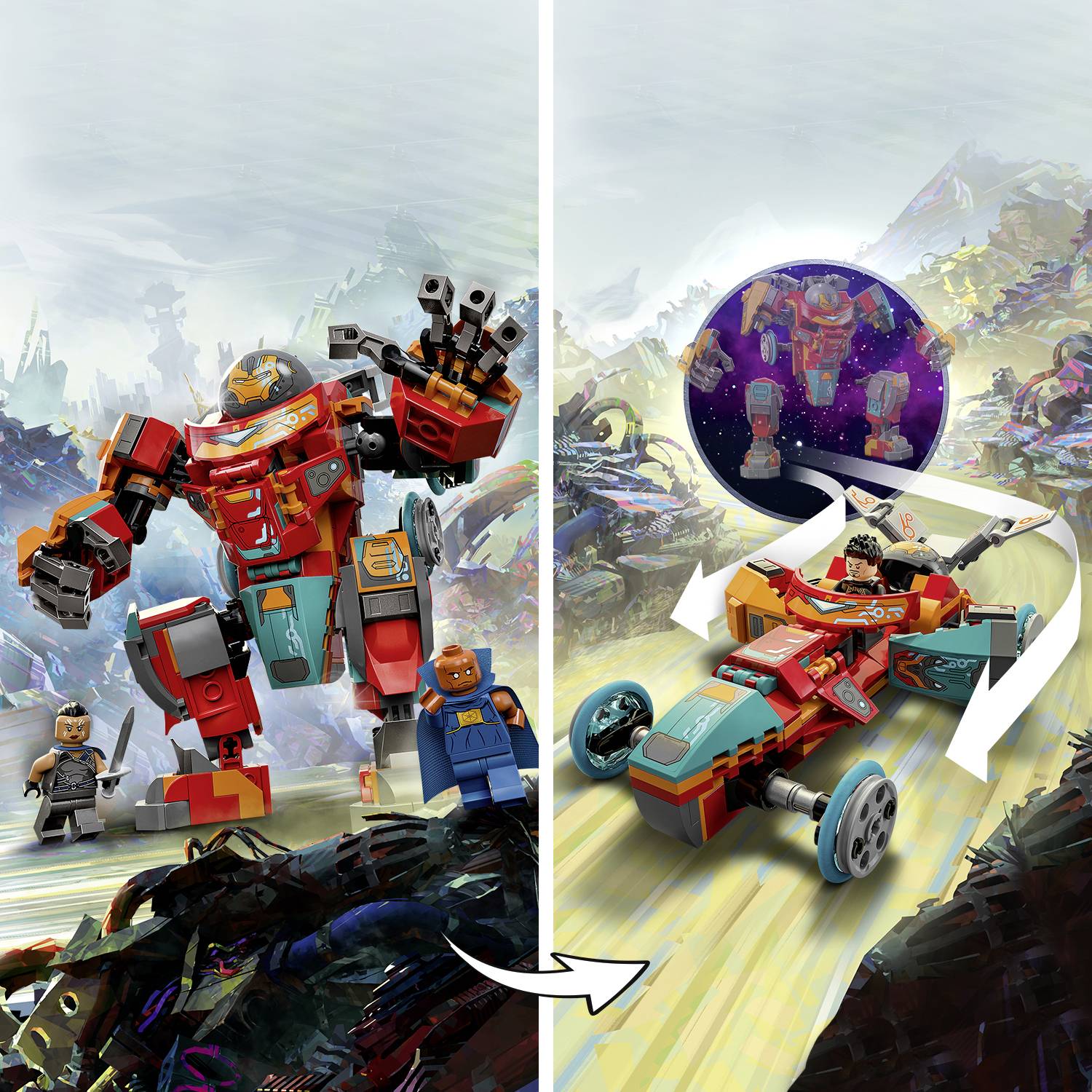 76194 LEGO® MARVEL SUPER HEROES Tony Starks sakaarianischer Iron Man