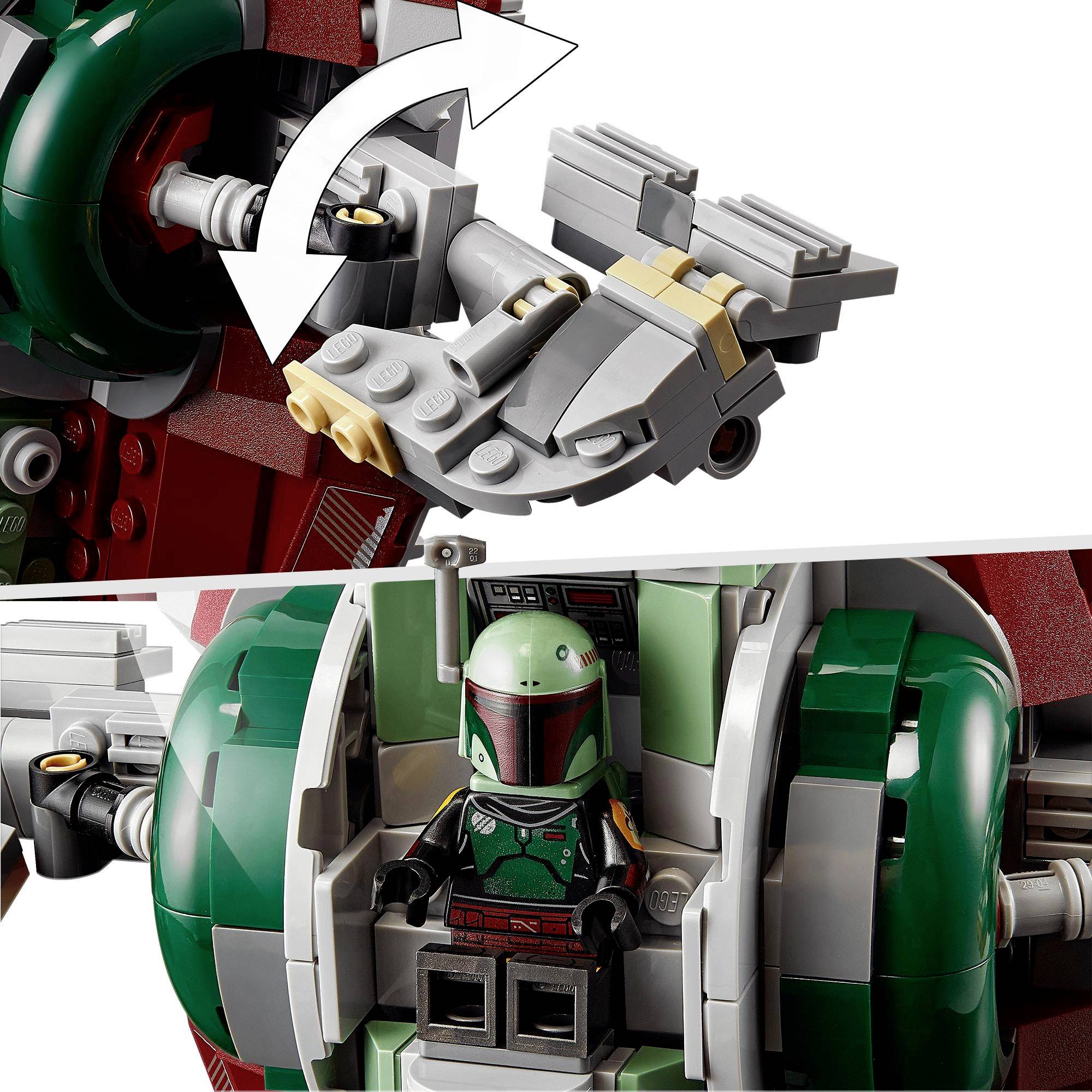 75312 LEGO® STAR WARS™ Boba Fetts Starship™