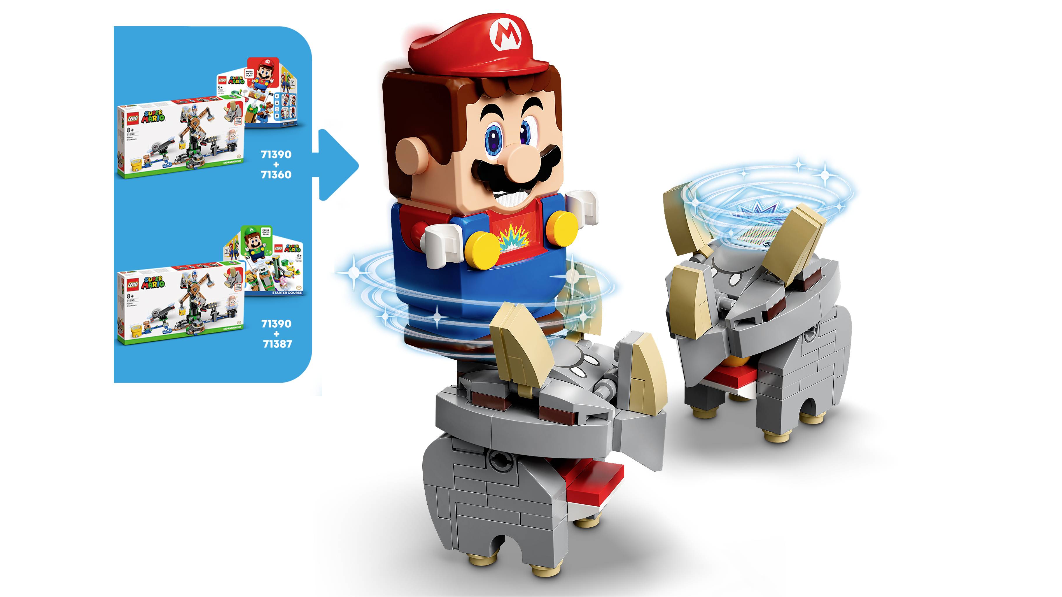71390 LEGO® Super Mario™ Reznors Absturz – Erweiterungsset