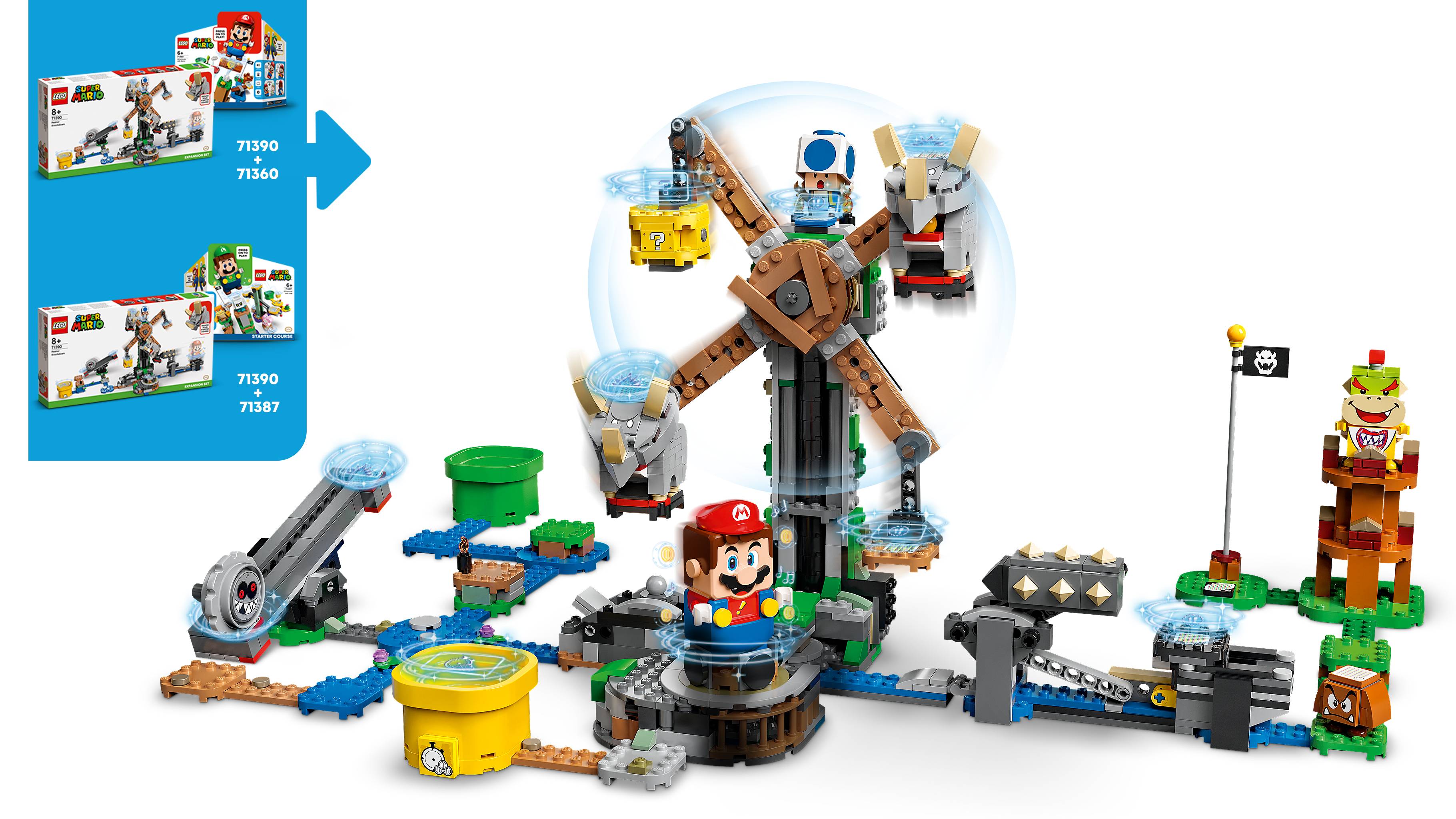 71390 LEGO® Super Mario™ Reznors Absturz – Erweiterungsset