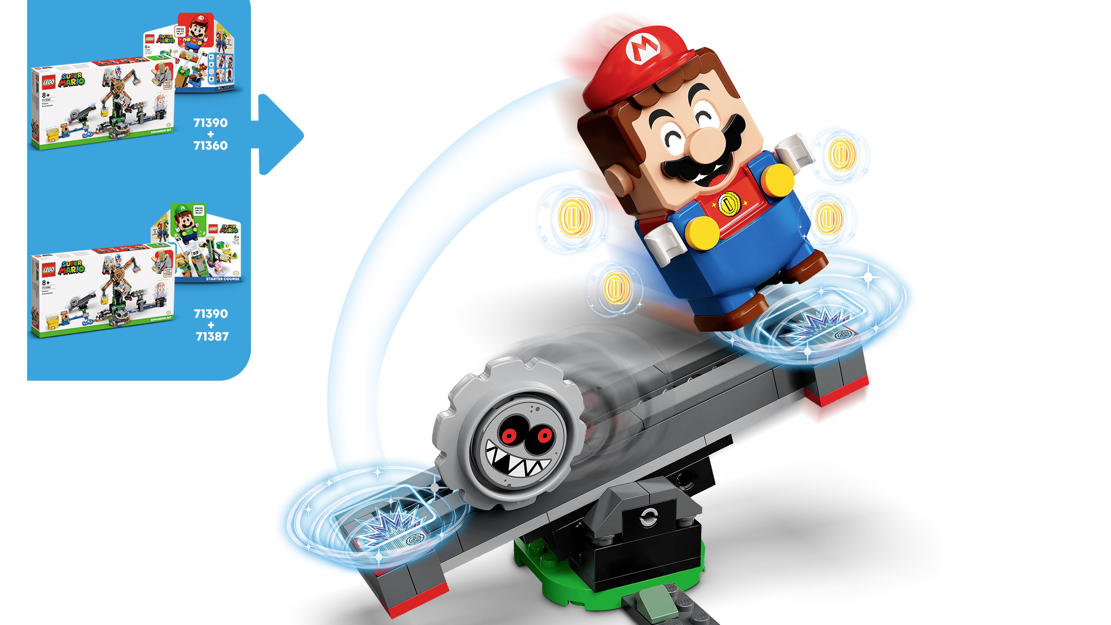 71390 LEGO® Super Mario™ Reznors Absturz – Erweiterungsset