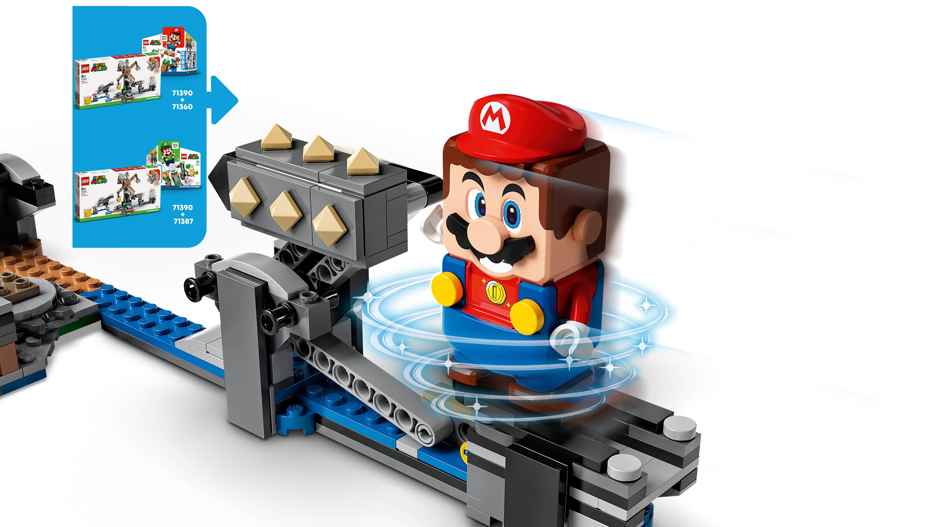 71390 LEGO® Super Mario™ Reznors Absturz – Erweiterungsset