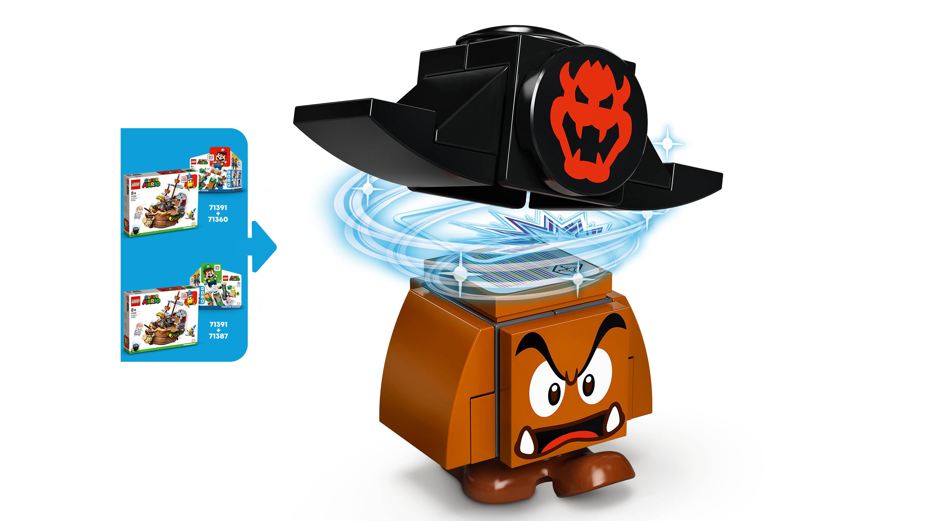 71391 LEGO® Super Mario™ Bowsers Luftschiff – Erweiterungsset