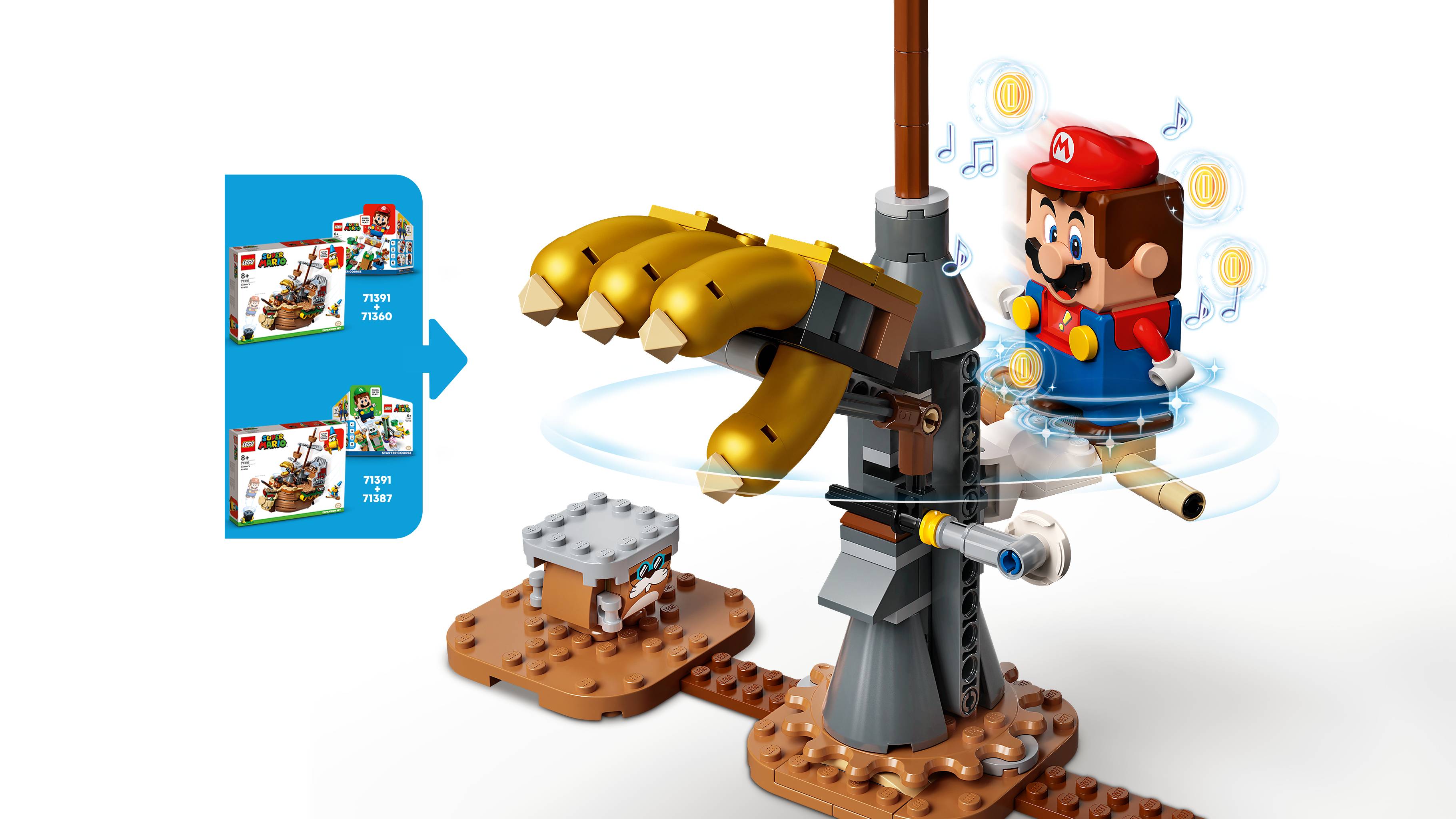 71391 LEGO® Super Mario™ Bowsers Luftschiff – Erweiterungsset