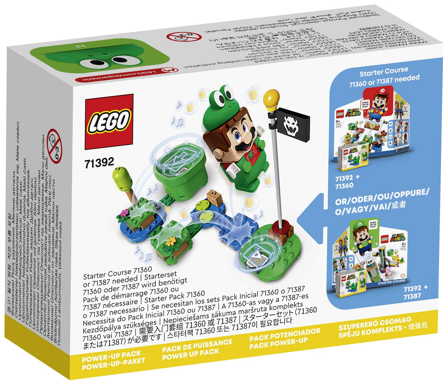 71392 LEGO® Super Mario™ Frosch-Mario Anzug