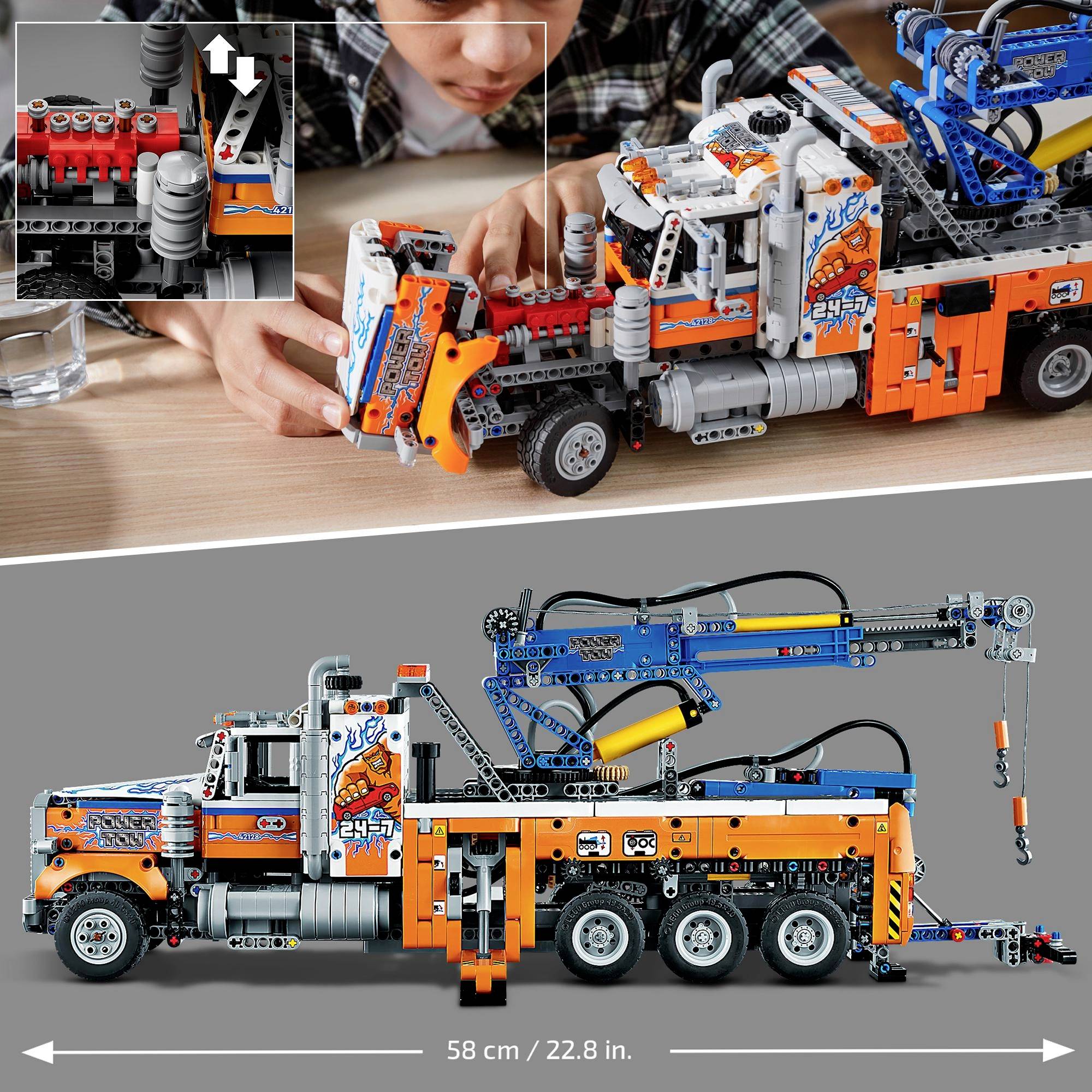 42128 LEGO® TECHNIC Schwerlast-Abschleppwagen